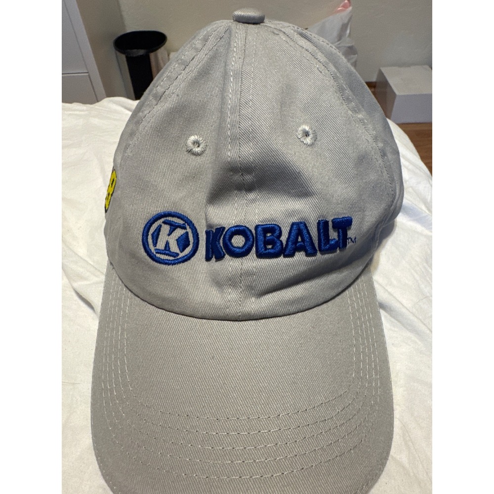 Kobalt 48 Lowes Racing Nascar Baseball Cap Hat 2006 Cotton Adjustable Gray